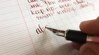 Another demo of handwriting with the Zebra G nib in a Jinhao x750 [upl. by Mozes37]