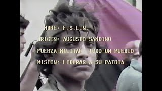 Revolución Sandinista Documentales Canal 13 México [upl. by Anigriv]