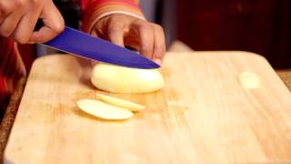 How to Cut a Potato Allumette Style [upl. by Elcin880]