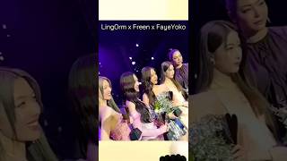 LingOrm x Freen x FayeYoko in one frame fayemalisorn yokoapasra freen lingling ormkornnaphat [upl. by Emmerie]