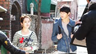 120424 SBS Rooftop Prince BTS [upl. by Gnouhk896]