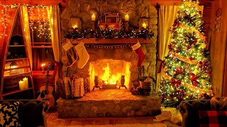 Relaxing Christmas Music ⛄ Traditional Instrumental Christmas Songs Playlist with A Warm Fireplace [upl. by Blaise240]