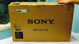 Sony Bravia 24inch KLVP412C HD LED TV Unboxing And Overview INDIA [upl. by Johannes]