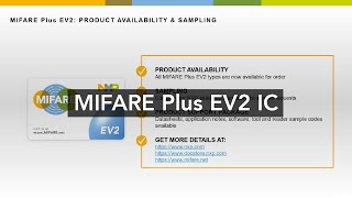 MIFARE Explained I MIFARE Plus EV2 IC [upl. by Tsenre]