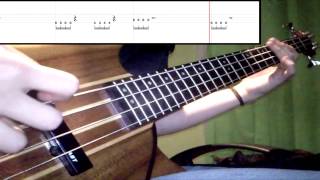 The Strokes  Machu Picchu Bass Cover Play Along  Tabs In Video [upl. by Michigan885]