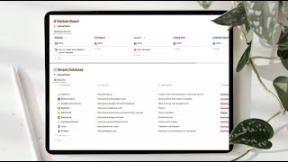 Create a Kanban Board in Notion [upl. by Lohman734]