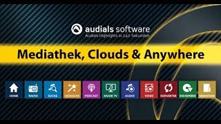 Audials in 240 Sekunden  Mediathek Clouds und Audials Anywhere [upl. by Annaik135]