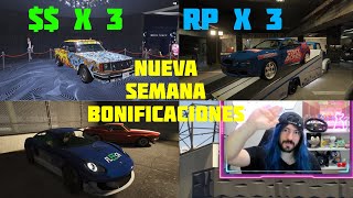 MI ULTIMO VIDEO  RP X 3  NUEVA SEMANA DE BONIFICACIONES 7 DE OCTUBRE  GTA V ONLINE  157 [upl. by Isador]