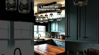 7 Best Farmhouse Kitchen Lighting Ideas for a Cozy Lookkitchen homedecor interior kitchendesign [upl. by Hairej691]