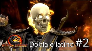 Mortal Kombat 9 Modo Historia en español latino  Capítulo 3 4 y 5 Voces con IA [upl. by Alohcin]