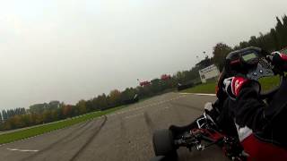 KartingRottal CRG Rotax DD2 bad grip session2 [upl. by Hasan]