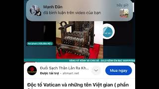 Độc tố vatican và những tên Viết gian phần 1 [upl. by Brenn]