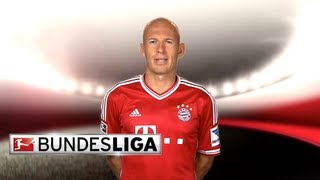 Arjen Robben  Top 5 Goals [upl. by Cilo]