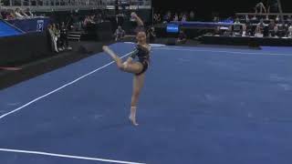 Aleah Finnegan 99625 Floor National Championship Semifinals 41824 [upl. by Asyal]