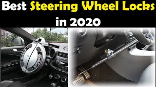 Top 05 Best Steering Wheel Locks in 2020 [upl. by Steffin369]