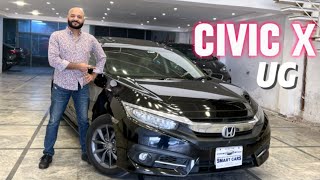 Honda Civic X Oriel Prosmatic  2021 UG Package  One of The Best Car  Detailed Review with Price [upl. by Eenahpets]