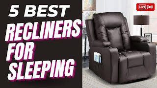 Best Recliners for Sleeping 2024 Don’t buy one before watching this [upl. by Sladen957]