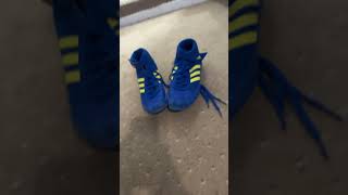 My wrestling shoes then vs nowfyp shorts cool wrestling [upl. by Scrope]