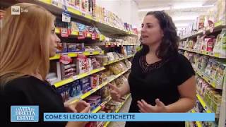 Come si leggono le etichette degli alimenti  La vita in diretta estate 02072018 [upl. by Wilden284]