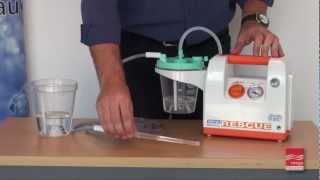 Operating a Portable Suction Pump  Demonstration [upl. by Amabil]