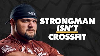 Is Strongman Just CrossFit Now  Ask An Expert [upl. by Naimad]