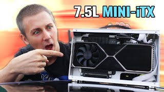 Fitting an i912900K and RTX 3080 Ti in a 75L MiniiTX Gaming PC 😲 [upl. by Rebecca882]