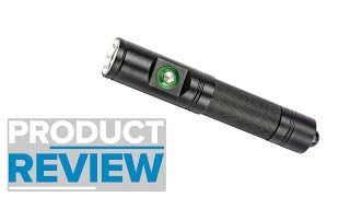 Tovatec 1000 USB Torch Review [upl. by Leryt]