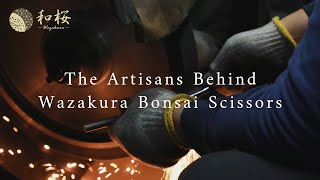 The Artisans behind Wazakuras Yasugi Steel Bonsai Scissors  Wazakura Japan [upl. by Sundberg]