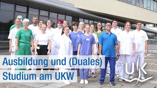 Ausbildung und Duales Studium am UKW  Hier kannst du alles werden [upl. by Ariec]