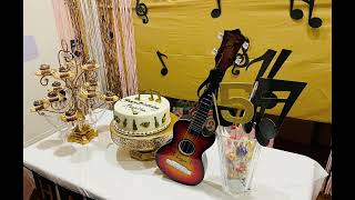 Music themed birthday party ideas  Simple and best Music theme Birthday cake and decorations [upl. by Ridan]