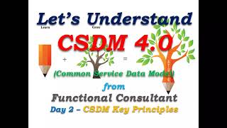 CSDM 40  Day 2  CSDM Key Principles  Learn From Functional Consultant Shorts Short [upl. by Costin]