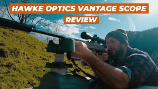 Hawke Optics Vantage IR Scope 39x40 Rimfire 22 Subsonic Reticle Review Easy To Use amp Functional [upl. by Adnomar]