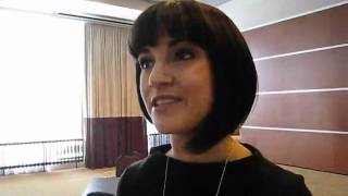 Eurovision in Concert 2011 Nadine Beiler Austria 2011 interviewed [upl. by Lewls]