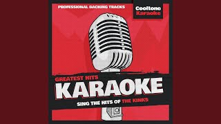 Come Dancing Originally Performed by The Kinks Karaoke Version [upl. by Adore184]