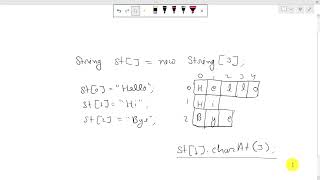 String Handeling  Java Tutorial Class 10th ICSE Board  Part 75 [upl. by Garretson188]