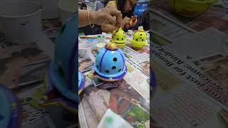 Diya Painting at LSEG lseg csr bangalore diyapainting diwali diya diwalispecial [upl. by Eenattirb]