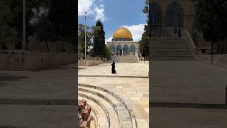 The Dome of the Rock and AlAqsa Mosque on the Temple Mount Jerusalem Israel 2024 [upl. by Xirdnek894]