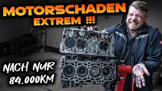 Kapitaler Motorschaden 😱 Kernschrott bei nur 84 TKM  wie kann das passieren VW T5 20 BiTDI CFCA [upl. by Ramirol457]