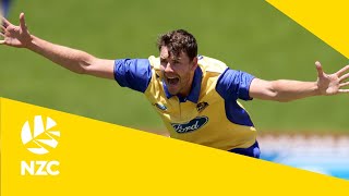 Otago Volts v Canterbury  MATCH HIGHLIGHTS  University of Otago Oval  Ford Trophy 202122 [upl. by Ire372]