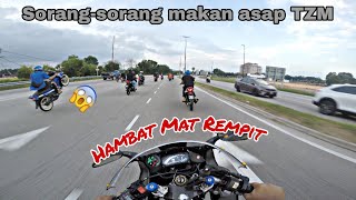 Join Mat Rempit Petang Minggu   Tapau Satu Persatu  Yamaha TZM  181 [upl. by Any]