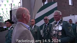 Schützenfest Frimmersdorf 2024  Fackelzug am 1492024 [upl. by Orest]