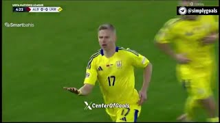 Zinchenko GoalAlbania vs Ukraine12 All Goals and Extended Highlights [upl. by Ck]