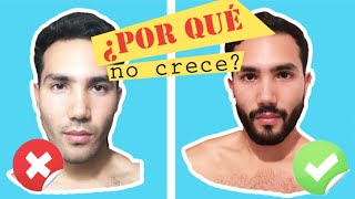 Cómo tener barba COMPLETA en solo UN MES 😱 FUNCIONA [upl. by Akinek]