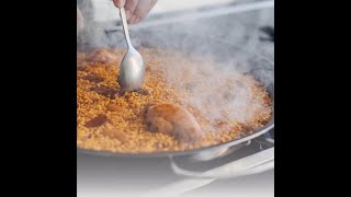 AFUEGO Paella Valenciana by Quique Dacosta Made in Spain Gourmet [upl. by Tchao]