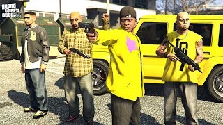 What Happens If FRANKLIN Joins the VAGOS in GTA 5 [upl. by Notreb]