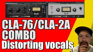 How to stop the CLA76 amp CLA2A from distorting your Vocals [upl. by Treb]