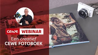 Webinar Maak een creatief CEWE FOTOBOEK [upl. by Llekcm]