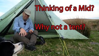 MLD DuoMid mid tarp tent Pitching guide and review following Tarptent Scarp usage Which is better [upl. by Ressler]