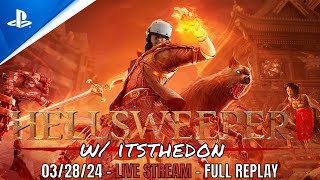 Foveated Rendering Update First Impressions LIVE  032724  PSVR2  Hellsweeper VR Gameplay [upl. by Duong]