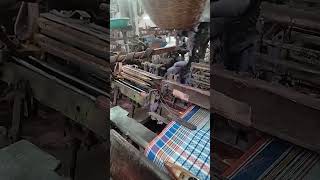 Power Loom Machine powerloom​ indiantextile​ shorts​ [upl. by Llednek600]